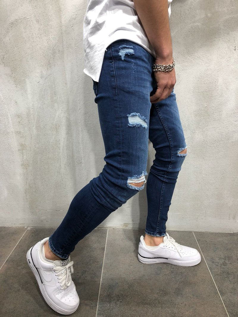 Men's ripped jeans