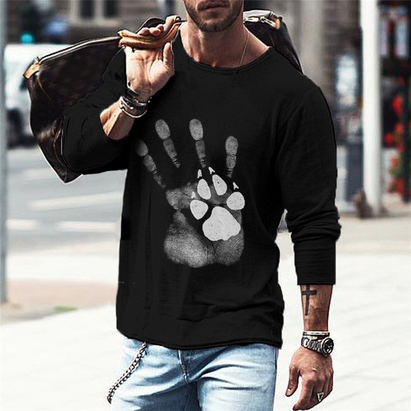 Fashion Loose Clothes Round Neck T-shirt