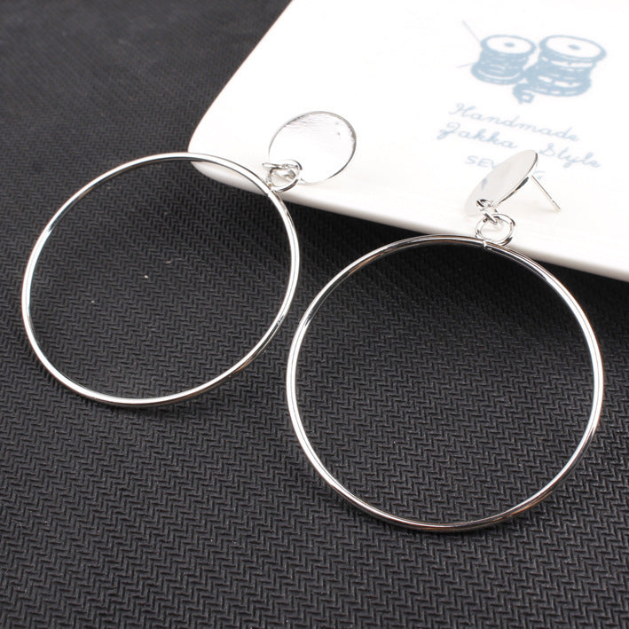 "Simple Style Temperament Earrings - Elegant and Chic Jewelry for Women"