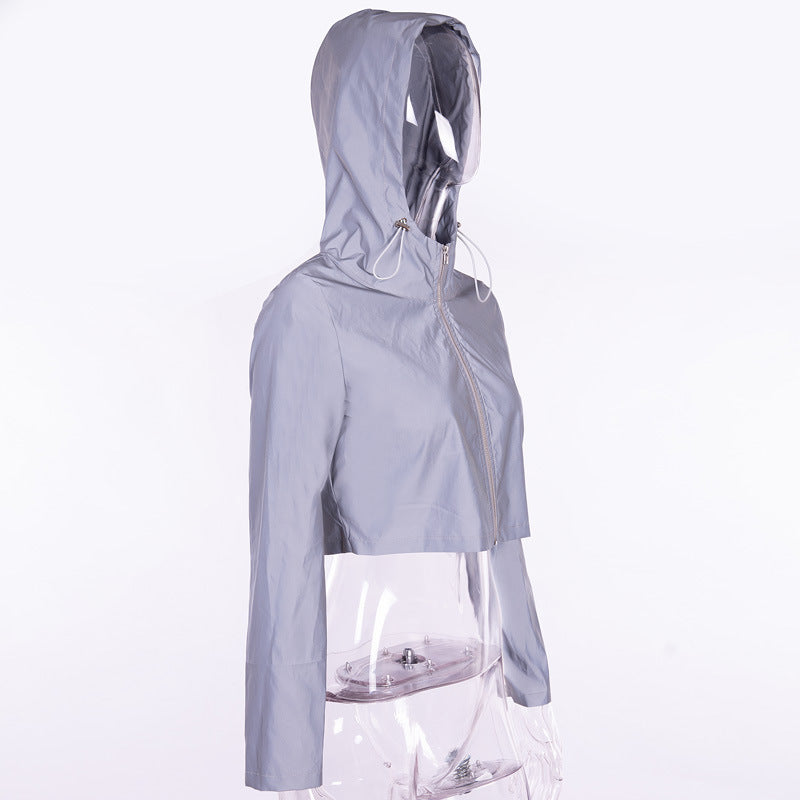 Reflective Coat Hoodie