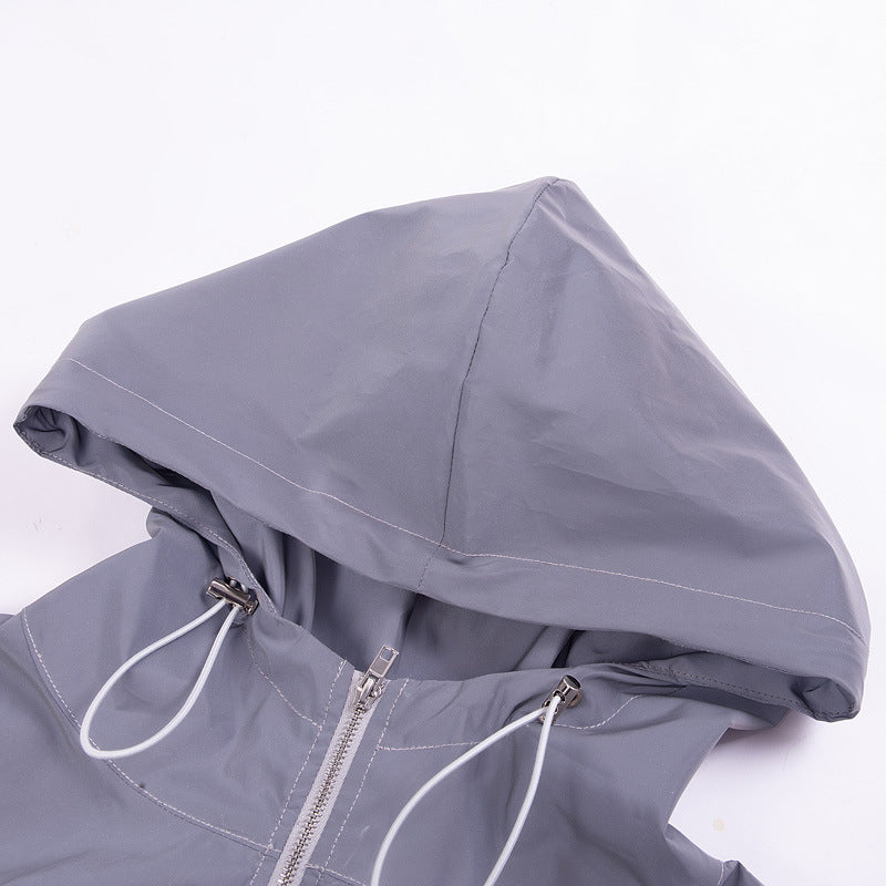 Reflective Coat Hoodie