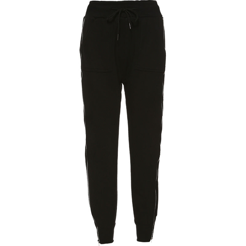 Loose track pants women