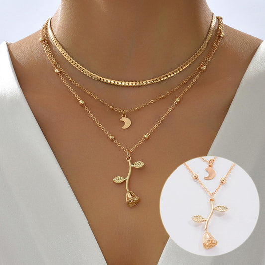 Necklace for Women - Gold Choker Jewelry for Party & Valentine's Day Gifts 2025"